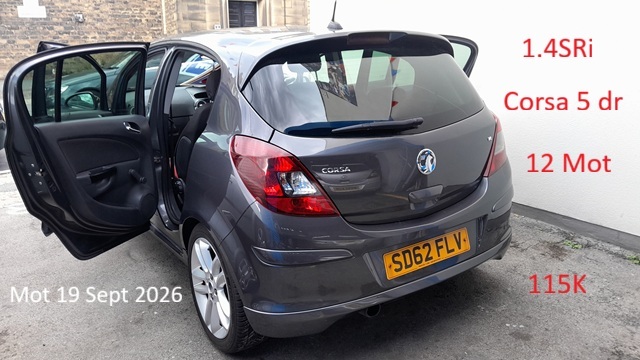 Vauxhall-CORSA Sri 1.4-Stunning looker